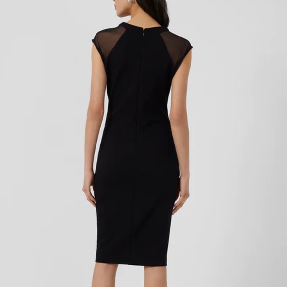 French Connection Black Viven Paneled Dress - Picture 2 of 9
